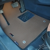 Коврики текстильные на Hyundai Santa Fe III 3 ряда (2012-2018)