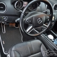 Коврики текстильные на Mercedes-Benz GL-klasse I X164 3 ряда (2006-2012)
