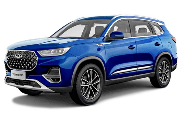 Двухслойные коврики EVA для Chery Tiggo 8 Pro 3 ряда (2021-2024) 